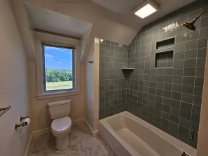 bathroom after