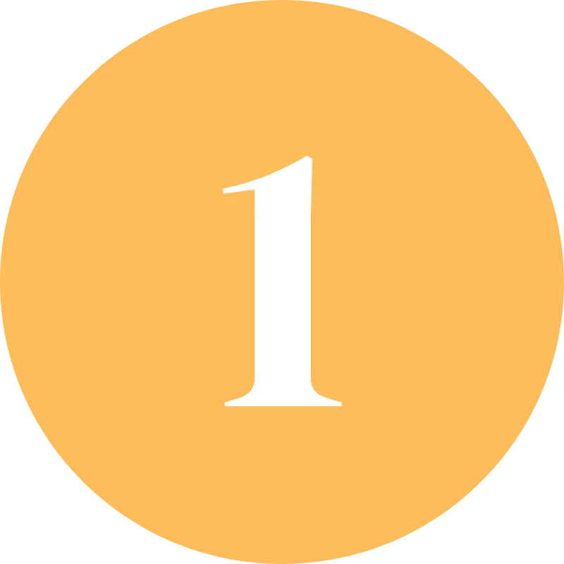 Homepage 11 Number one icon in yellow circle representing top quality construction services from Pottstown Construction Company