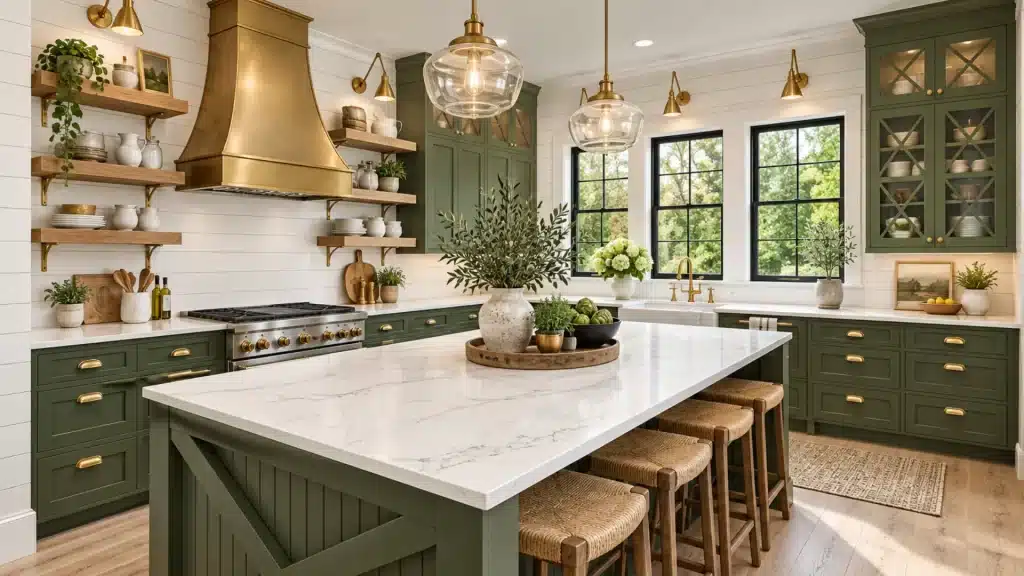 Use Cabinetry to Create the Farmhouse Feel